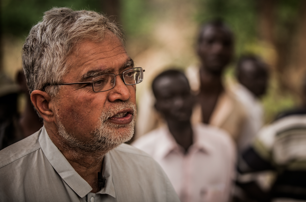 Former UN Sudan Chief Mukesh Kapila, visiting Sudan's forgotten warzones in 2013